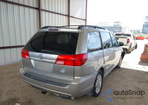 2004 Toyota Sienna Xle из США, поврежденный, VIN 5TDZA22CX4S099811